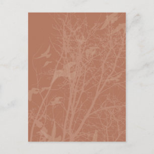 silhouscreen birds postcard