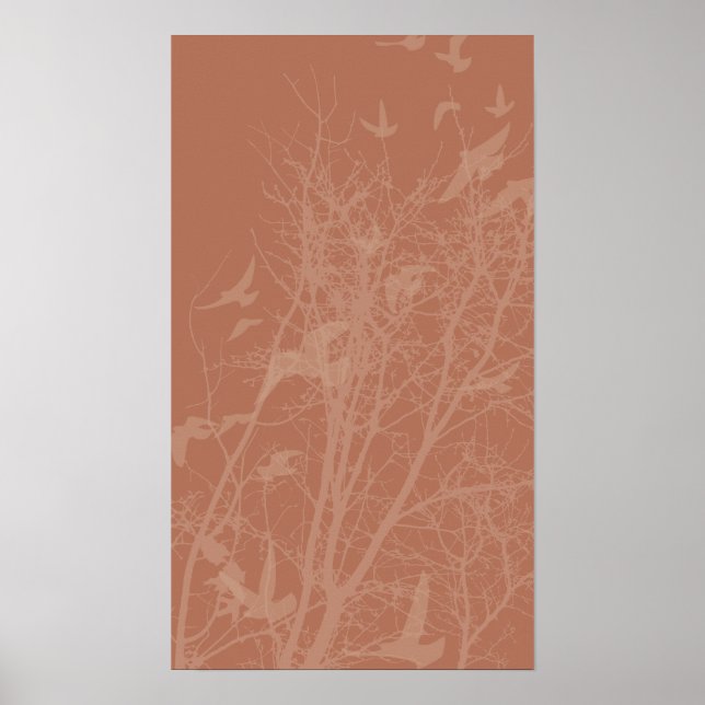 silhouscreen birds poster (Front)