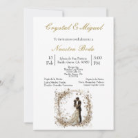 Silhueta de novia y novio 