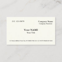 Silian Rail Bone Business Card