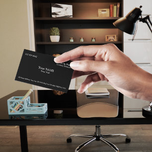 Silian Rail Jet Business Card