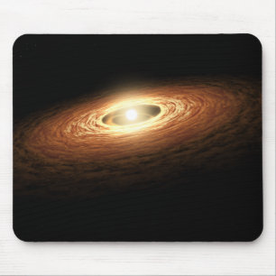 Silicate Crystal Formation Mouse Mat