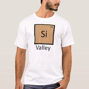 Silicon Valley Chemistry Periodic Table Pun T-Shirt