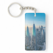 Silicon Valley City Key Chain 2026