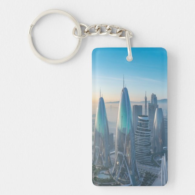 Silicon Valley City Key Chain 2026 (Front)