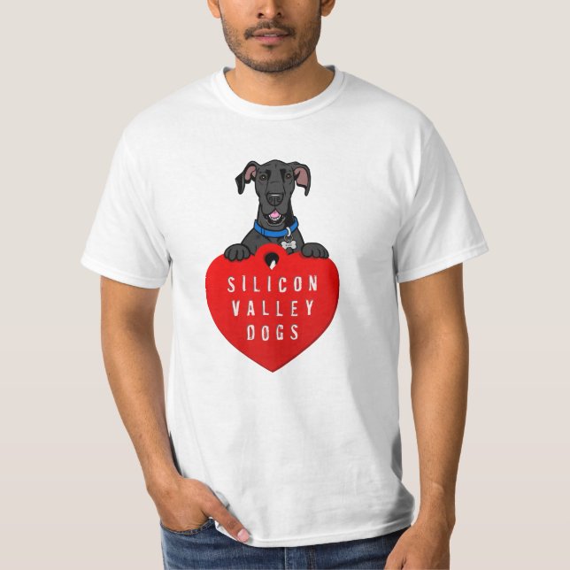 Silicon Valley Dogs T-shirt (Front)