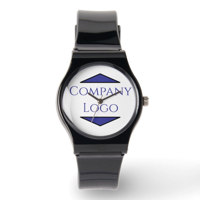 Silicone Custom Luxury Corporate Watch with Logo (Front)