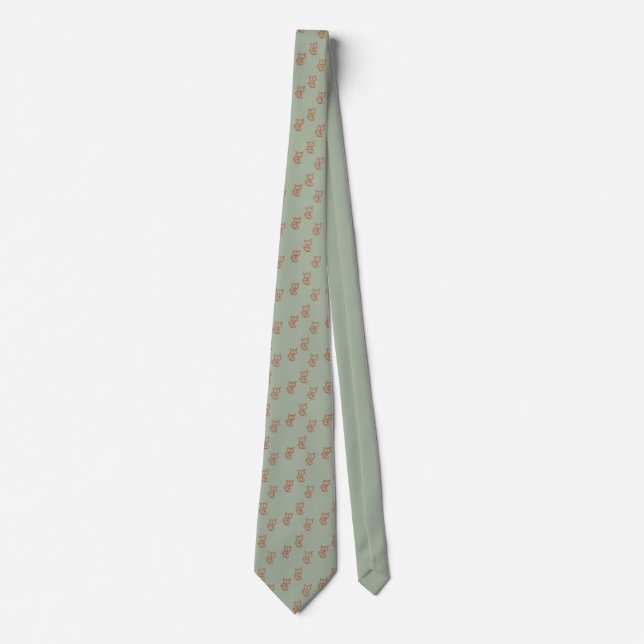 Silised fox tie (Front)