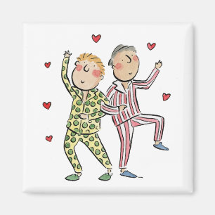 Silk Anniversary Magnet