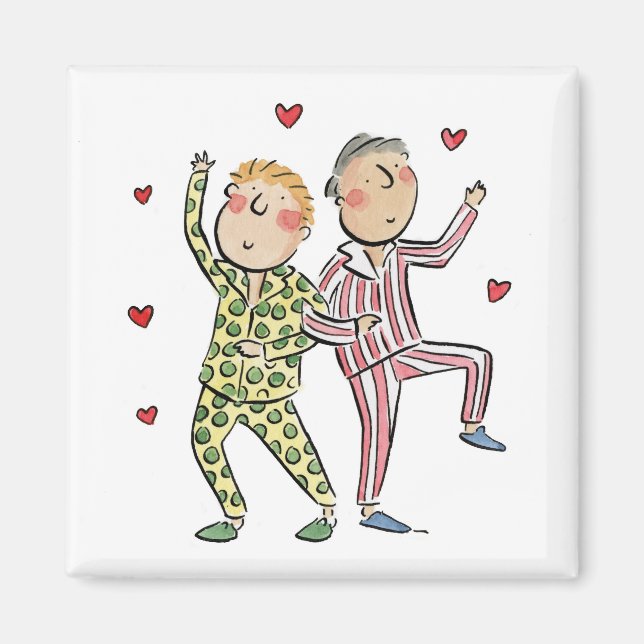 Silk Anniversary Magnet (Front)