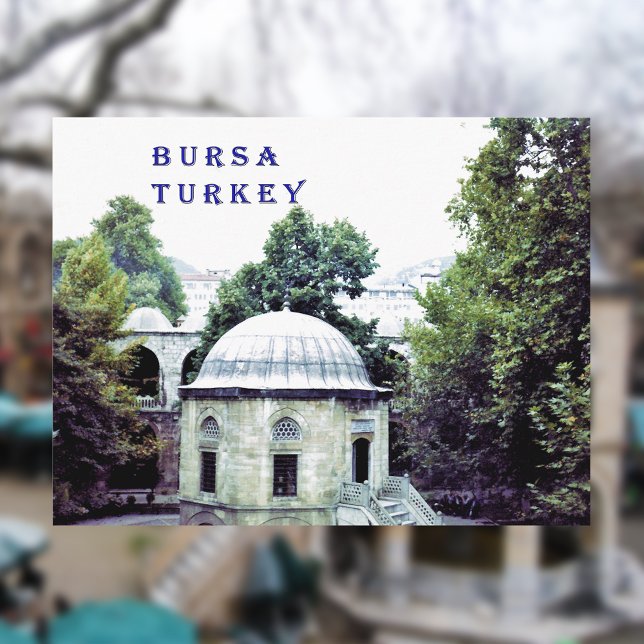 Silk Bazaar Courtyard in Bursa Postcard (Creator Uploaded)