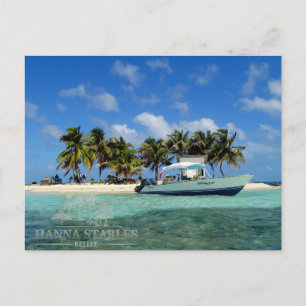 Silk Cayes at Gladden Spit, Belise Postcard