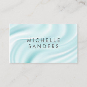Silk Green Drapery Business Card
