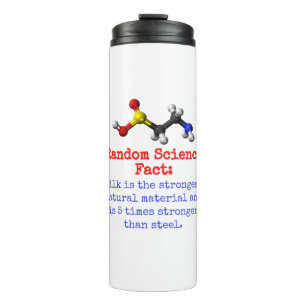 Silk Is The Strongest Natural Material - Science F Thermal Tumbler
