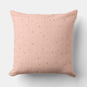 Silk Monotone - Peach (Throw Pillow) Cushion