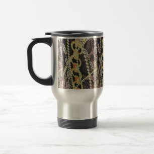 Silk, Pearls and Chains Print Travel Mug