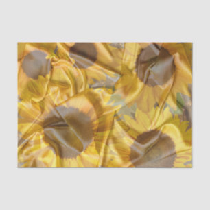 Silk Sunflowers & Fairy Lights Decoupage Tissue Paper