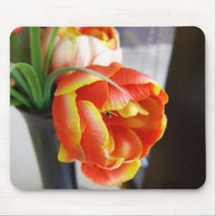 Silk Tulip Mouse Mat