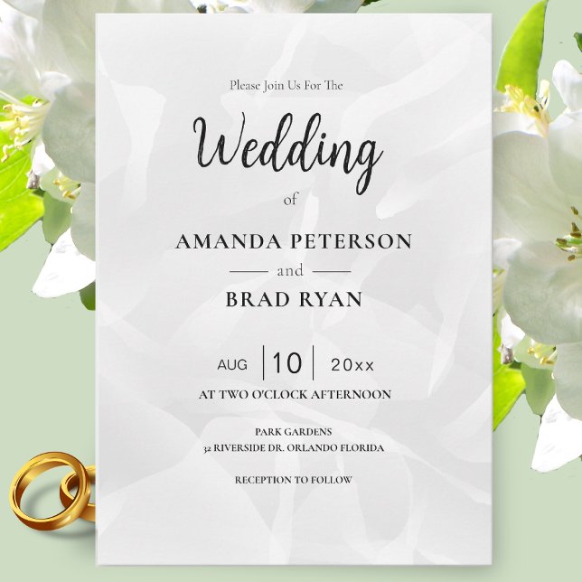 Silk Wedding Invitation (Creator Uploaded)