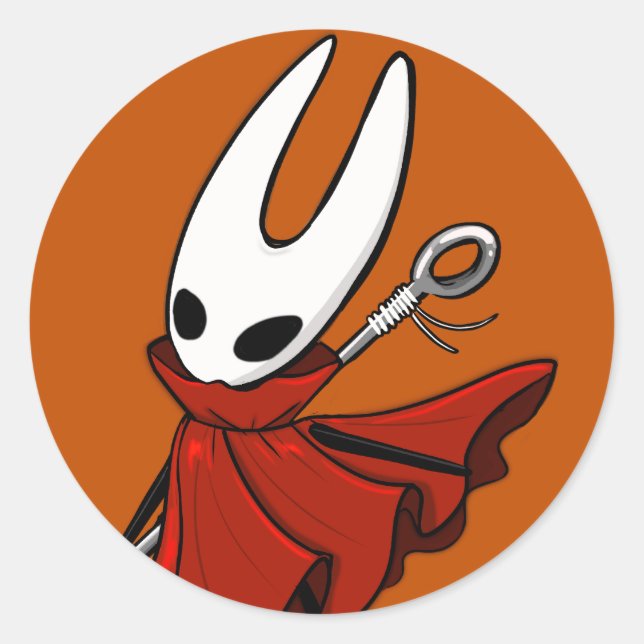 Silken Hunter Classic Round Sticker (Front)