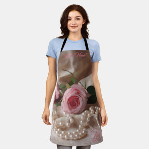Silken Rose Apron