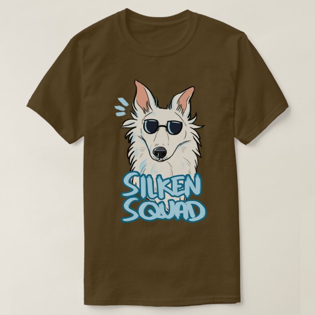 SILKEN SQUAD white  T-Shirt (Design Front)