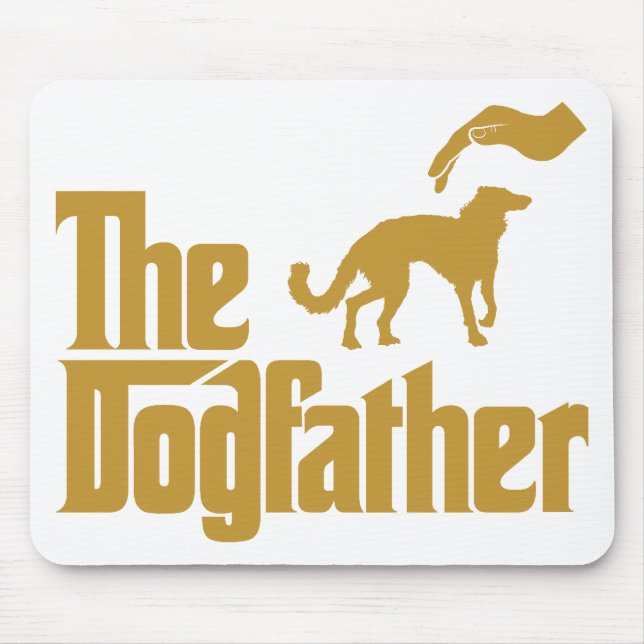 Silken Windhound Mouse Mat (Front)