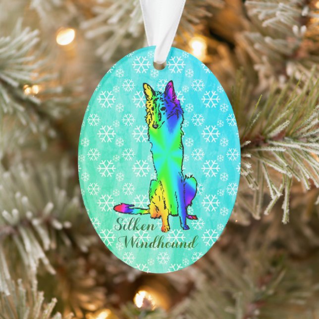 Silken Windhound Ornament (Tree)