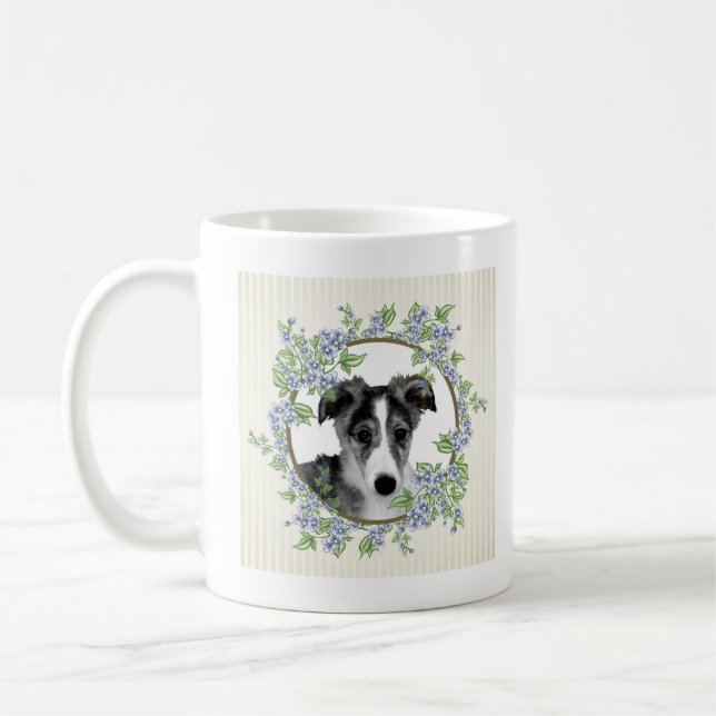 Silken Windhound Puppy Mug (Left)