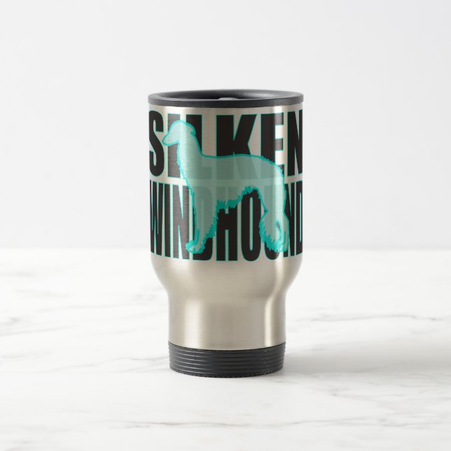 Silken Windhound  Travel Mug (Center)