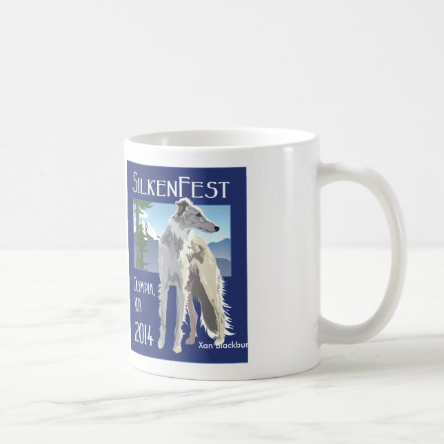 Silkenfest 2014 logo mug (Right)
