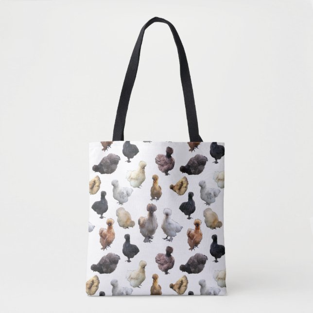 Silkie Bantam Tote Bag (Front)