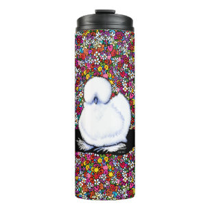 Silkie Chicken Joyful Garden Thermal Tumbler