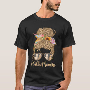 Silkie Chicken Mom Silky Animal Chinese Silk T-Shirt