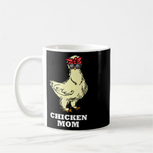 Silkie Chicken Mum Gift Cute Sungles Animal  Coffee Mug