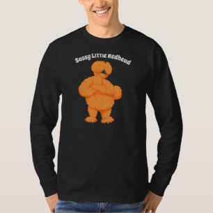 Silkie Chicken Sassy Little Redhead T-Shirt