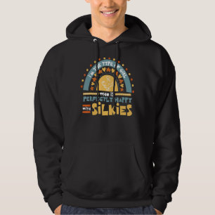 Silkie Chickens Cute Chickens Rainbow Poultry Hoodie