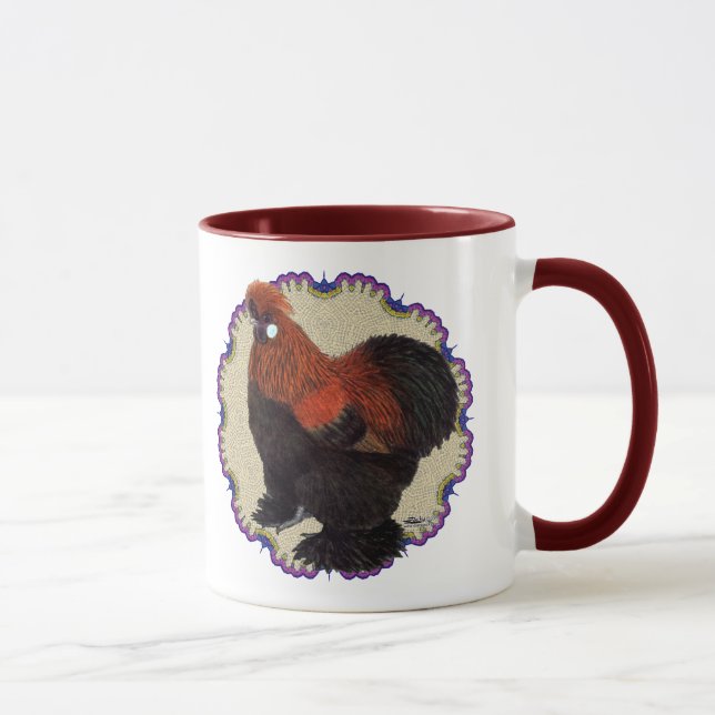 Silkie Circle Mug (Right)