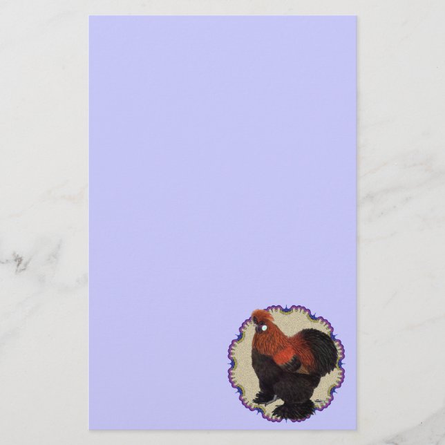 Silkie Circle Stationery (Front)