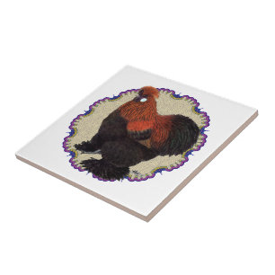 Silkie Circle Tile