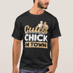Silkie Mama Cutest chick in town Silkie Chicken T-Shirt