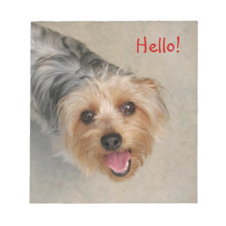 Silkie terrier notepad