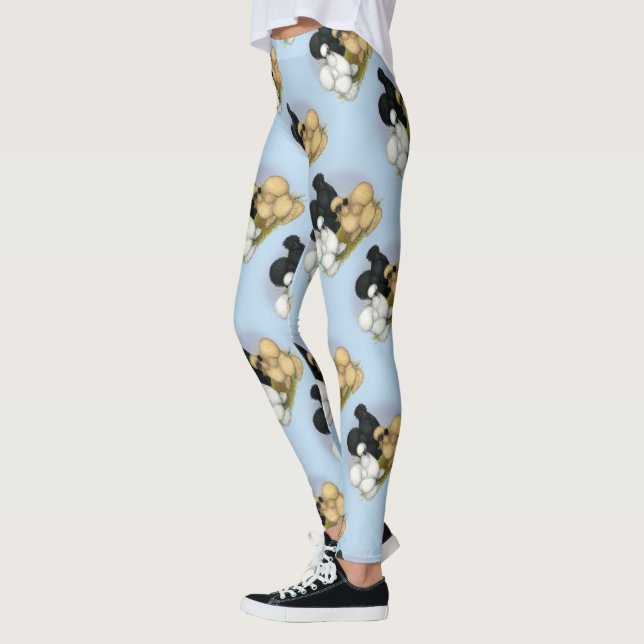 Silkie Trio Leggings (Left)