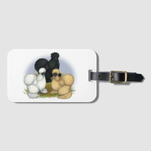 Silkie Trio Luggage Tag