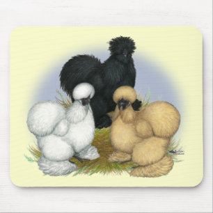 Silkie Trio Mouse Mat