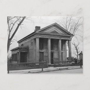 Silkman House Scranton Pa. Postcard