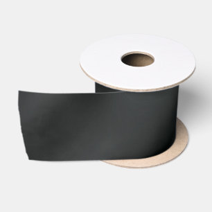 Silky Black Satin Ribbon