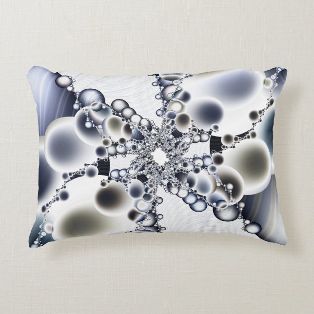 Silky Bubbles Decorative Cushion (Front)