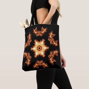 Silky Fire from Galaxy Tote Bag