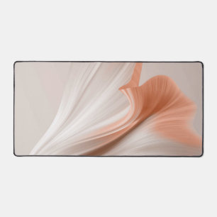 Silky Furl Touch of Peach Desk Mat